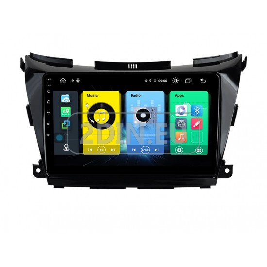 NISSAN Murano - 10.1" МУЛТИМЕДИЯ / Навигация android 16